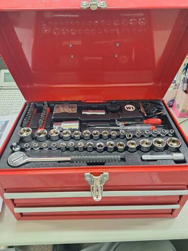 【中古】　工具箱セット