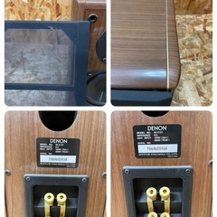 C(6677)DENON デノン SC-E727 2ウェイ 3スピーカー ペア　スピーカー オーディオ機器 