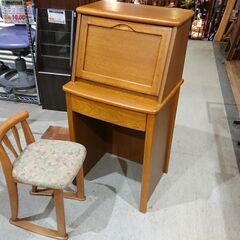 【浜本工芸】ライティングビューロー ☆ライティングデスク 幅65㎝ 浜本工芸 No.2500ライティングビューロー