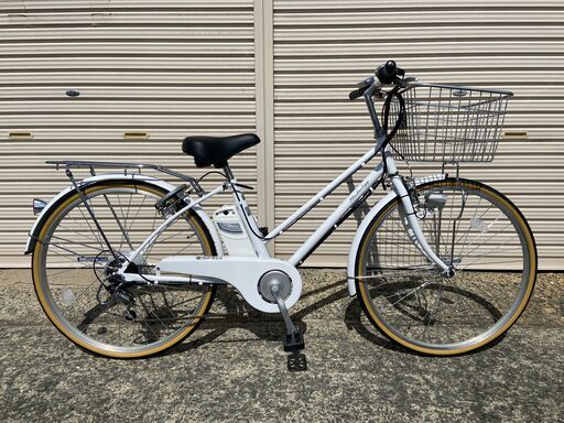 試乗車★美品　電動アシスト自転車 シマノ製6段変速 26インチ