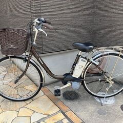大容量8.9Ah?Panasonic ビビ 26インチ 電動自転車 電動アシスト自転車 