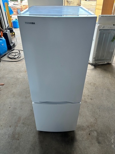 【取引中】東芝　GR-T15BS(W) ノンフロン冷凍冷蔵庫　2021年製