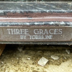 【廃棄しました】ブロンズ像【THREE GRACES 】高90cm 