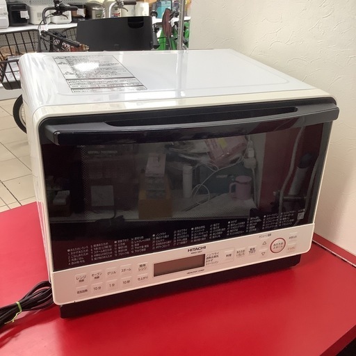 HITACHI   日立　過熱水蒸気オーブンレンジ　スチームオーブンレンジ　\nMRO-S8Y   2021年製