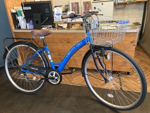 前輪タイヤ・前輪チューブ新品！】 LEDダイナモ 内装3段 27インチ