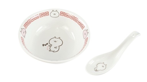 【超激レア】【新品未使用】うさまる とんぶり・レンゲセット 16