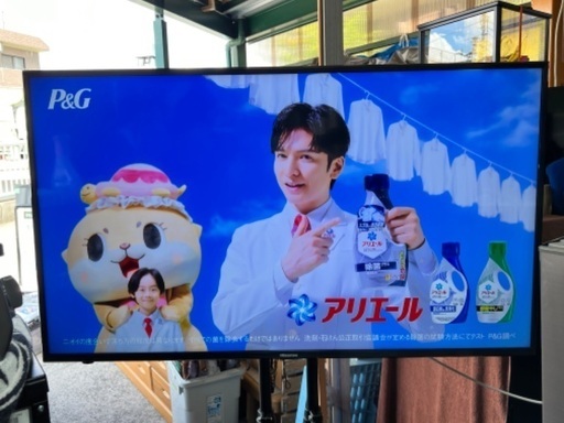 (ジM-133)SALE‼️￥38500(税込) Hisense ハイビジョンLED液晶テレビ　50インチ　HJ50N3000  2017年製(テレビスタンド付き)