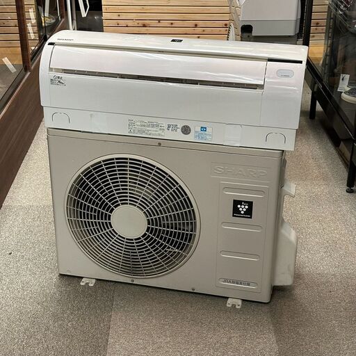 【リサイクル市場エコ伊川谷】SHARP / シャープ ルームエアコン プラズマクラスター25000 AY-H40DKS 2018年製【クーポン付き】 【取りに来られる方限定】【軽バン1時間貸出無料】