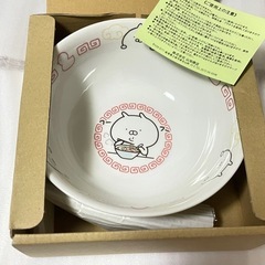 【激レア】【新品未使用】うさまる ラーメンどんぶり(レンゲセット)　18