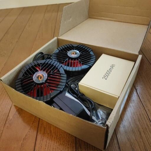 ✨️値下げ中✨️新品未使用　22V 空調服 25000mahバッテリー付き