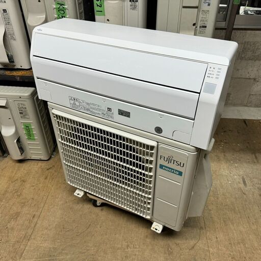 K05635中古エアコン富士通2020年製 主に6畳用 冷房能力 2.2KW / 暖房能力 2.5KW