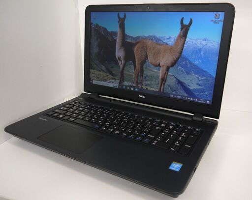NEC Windows10 15.6型ノートPC 第5世代Corei5 + SSD  + メモリ12GB + WEBカメラ【 【メンンテナンス済み】（002451A）