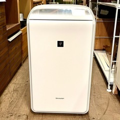 【SHARP】 プラズマクラスター　衣類乾燥機除湿機　新品未使用 シャープからプラズマクラスター搭載の衣類乾燥除湿機5モデルが発売