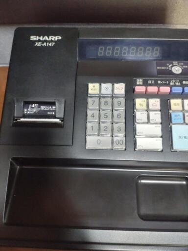 SHARP XE-A147 レジ