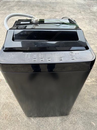 【ランクA】ヤマダ RORO YWM-T55LK 5.5kg 全自動洗濯機 2024年製