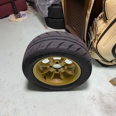 タイヤ（シバタイヤ）ホイール2本タイヤサイズ205、13インチPCD100、