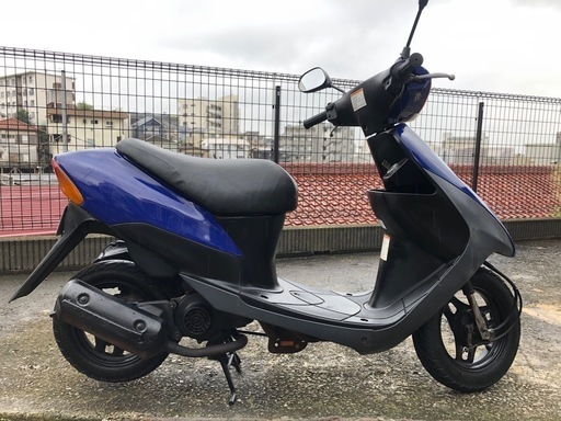 原付50㏄バイク車体】スズキ レッツ2*2stスクーター＠神奈川県川崎市麻生