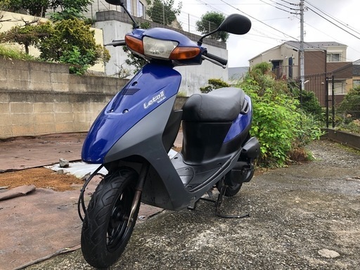【原付50㏄バイク車体】スズキ　レッツ2*2stスクーター＠神奈川県川崎市麻生区より