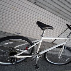 Cream[クリーム]26吋 クロスバイク アルミ/7speed/LEDオート