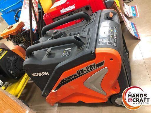 工進　GV-28i  発電機　定格出力2.5KVA　中古品