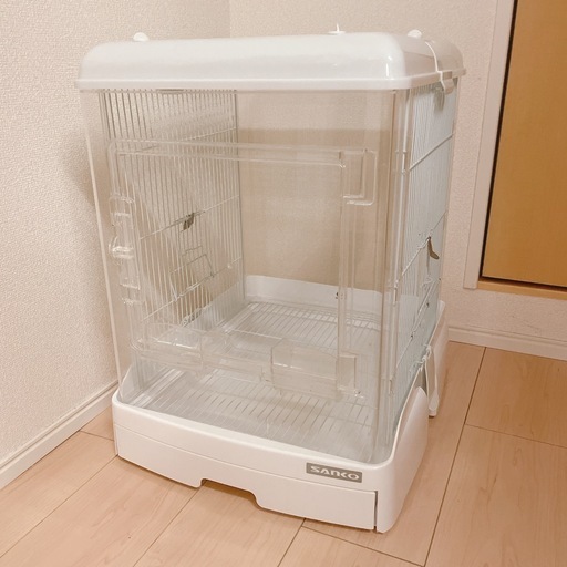 【今月中まで】鳥かご　イージーホームクリアバード40 ケージ