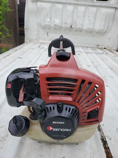 決まりましたゼノア 肩掛け式刈払機 プロ仕様 ループハンドル　ツーグリップ BCZ265