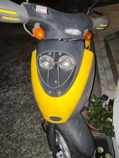 キムコ　トップボーイ50古い2ストです！