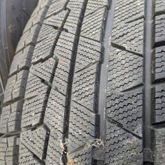 ダッジラムトラック純正アルミ、スタッドレスタイヤ付