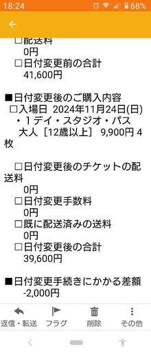 ユニバWEBチケット大人4人スタジオ・パス