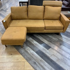 3人掛けソファ RELAX FORM オットマン付 総革