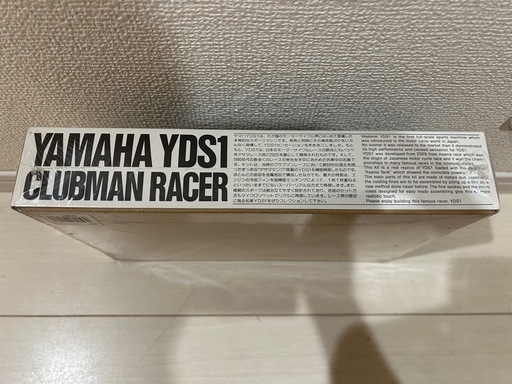 【ガレージセール】未開封 ヤマハ プラモデル YAMAHA YDS1 CLUBMAN RACER 1/12 スケール クラブマン