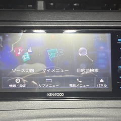 KENWOOD MDV-M705W 地デジ フルセグ Bluetooth ナビ 最新地図