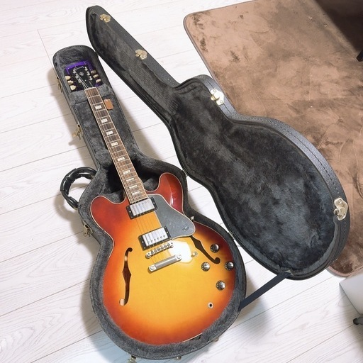 エレキギター GIBSON/ギブソン ES-335 GUARANTEED ケース付 セミアコースティックギター セミアコ 楽器