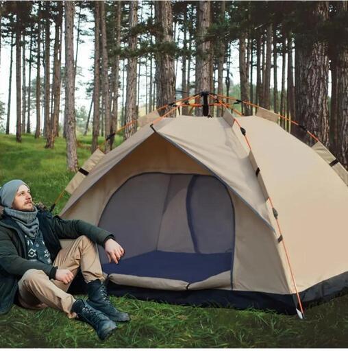 KAZOOキャンプ用自動屋外ポップアップテント防水用クイ
