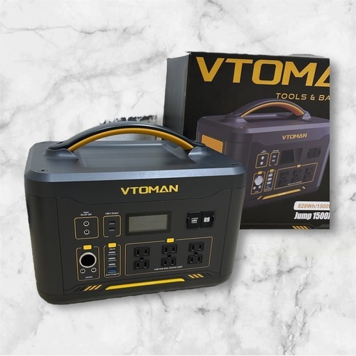 VTOMAN JUMP1500 ポータブル電源 大容量 1548Wh/483750mAh ポータブルバッテリー  キャンプ