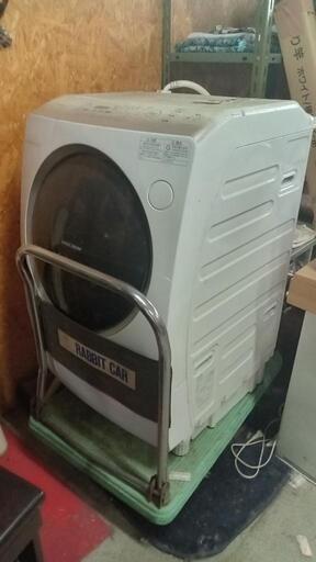 USED TOSHIBA 東芝 ドラム式洗濯機 TW-Z96A2ML 洗濯容量９kg 2015年製 動作未確認 未清掃 現状渡し 現地引き取り 自力搬送可能な方のみ 最初のお問い合わせメッセージに運搬用の車種を記入ください