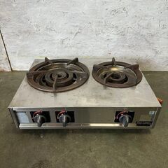 【maruzen】 マルゼン 2口 ガステーブル M-212C LPガス 厨房機器 厨房用品 業務用 Y0336