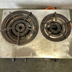 【maruzen】 マルゼン 2口 ガステーブル M-212C LPガス 厨房機器 厨房用品 業務用 Y0336