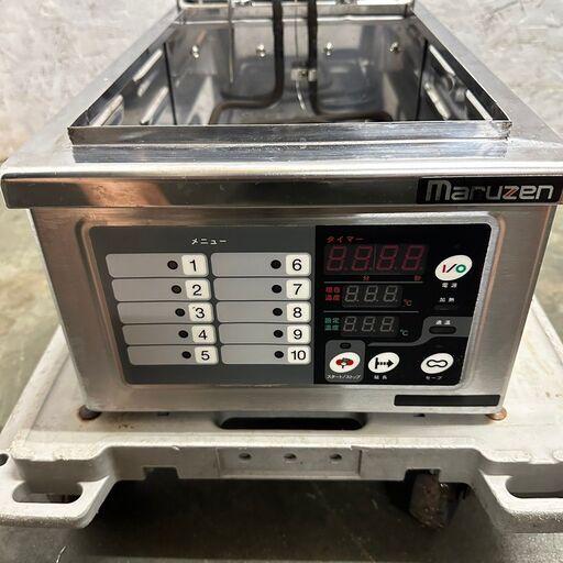 【Maruzen】 マルゼン 業務用 卓上電気フライヤー オートリフトフライヤー 油量3L 100V MEF-3TA N0367 Maruzen】 マルゼン 業務用 卓上電気フライヤー オートリフト