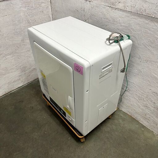 【HITACHI】 日立 除湿形電気衣類乾燥機 DE-N40WX型 2018年製 100V 4.0kg ピュアホワイト Y0346 ②