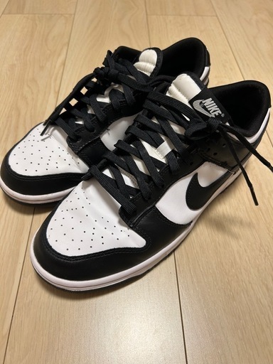 美品　nike dunk low パンダ　27.5cm スニーカー