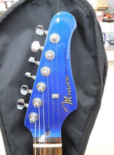 mavis エレキギター 中古 ケース付き 美品』MAVIS MST メイビス