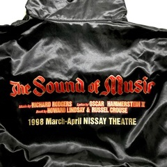 大地真央さん主演　ミュージカル「サウンドオブミュージック」スタッフブルゾン 大地真央さん主演 ミュージカル「サウンドオブミュージック」スタッフ