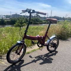 《美品》折りたたみ自転車　ROVER