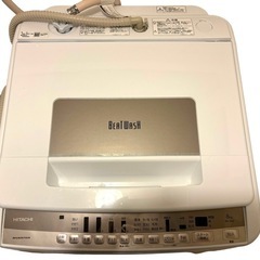 21年製 日立 全自動洗濯機 ビートウォッシュ 8.0kg BW-T807