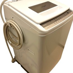 21年製 日立 全自動洗濯機 ビートウォッシュ 8.0kg BW-T807