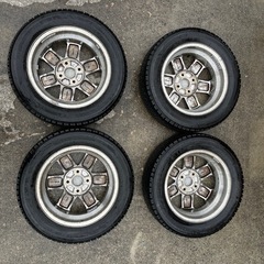 155/65R14 VRX29割溝　アルミセット