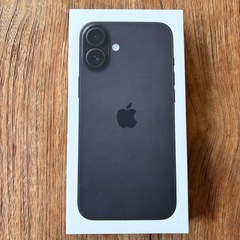 ①iPhone16 Plus 128GB ブラック 新品未開封