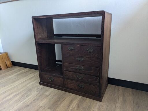 アンティーク　レトロな収納家具　骨董品