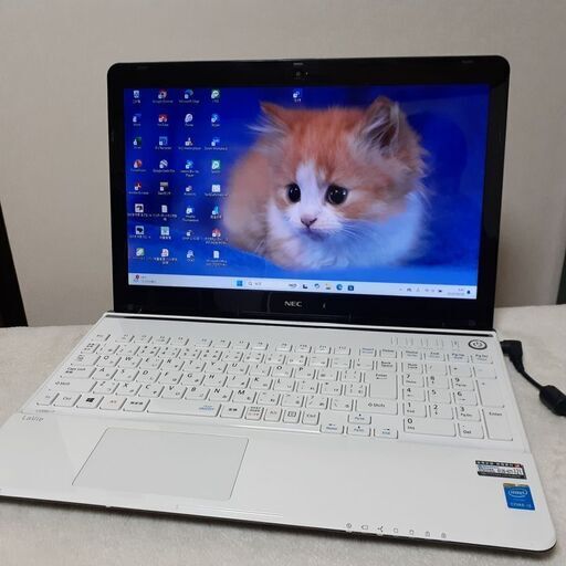 【お取引中です】【15インチで見やすく作業が楽、ハイブリット仕様】core i5　8GB　SSD＋HDD　カメラ　Wi-Fi　Bluetooth　ブルーレイ　テンキー　Windows11　NEC　LaVie　①